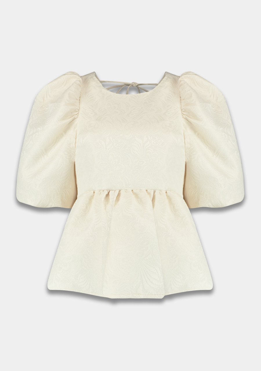 Harper & Yve Top Vivian SS25P607 Ecru