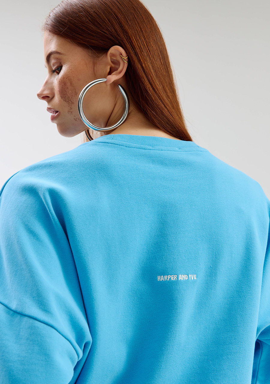 Harper & Yve Sweater Lex SS6Y503 Blauw