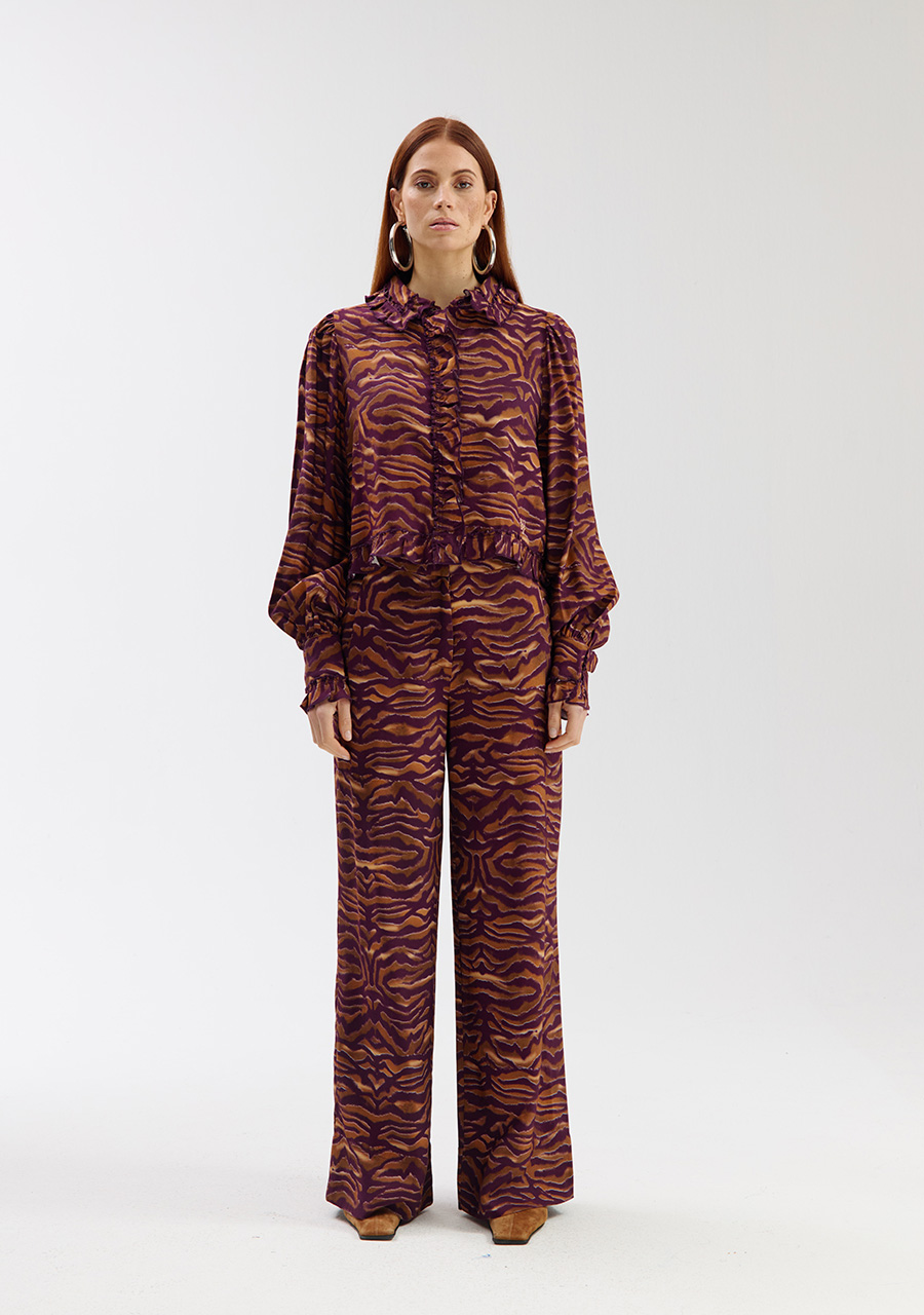 Harper & Yve Blouse Ellie SS6P600 Bruin