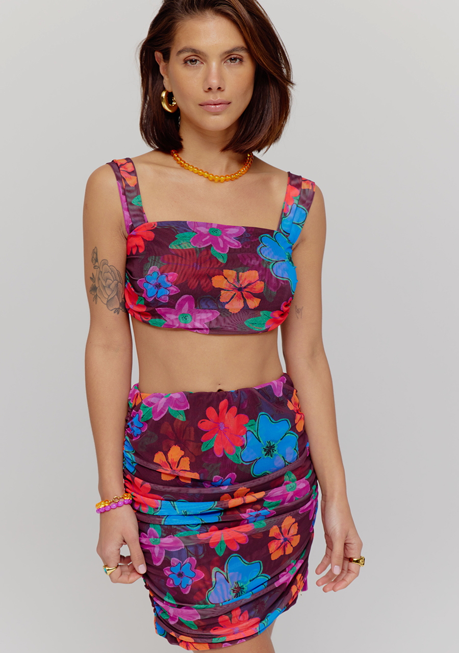 Harper & Yve Top Brandy HS25J401 Bruin