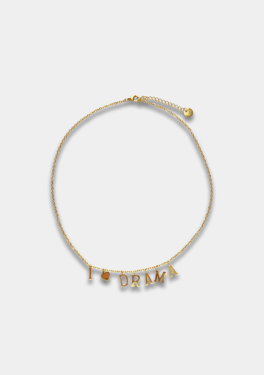 Harper & Yve Ketting I love drama AW25BACC03 Goud