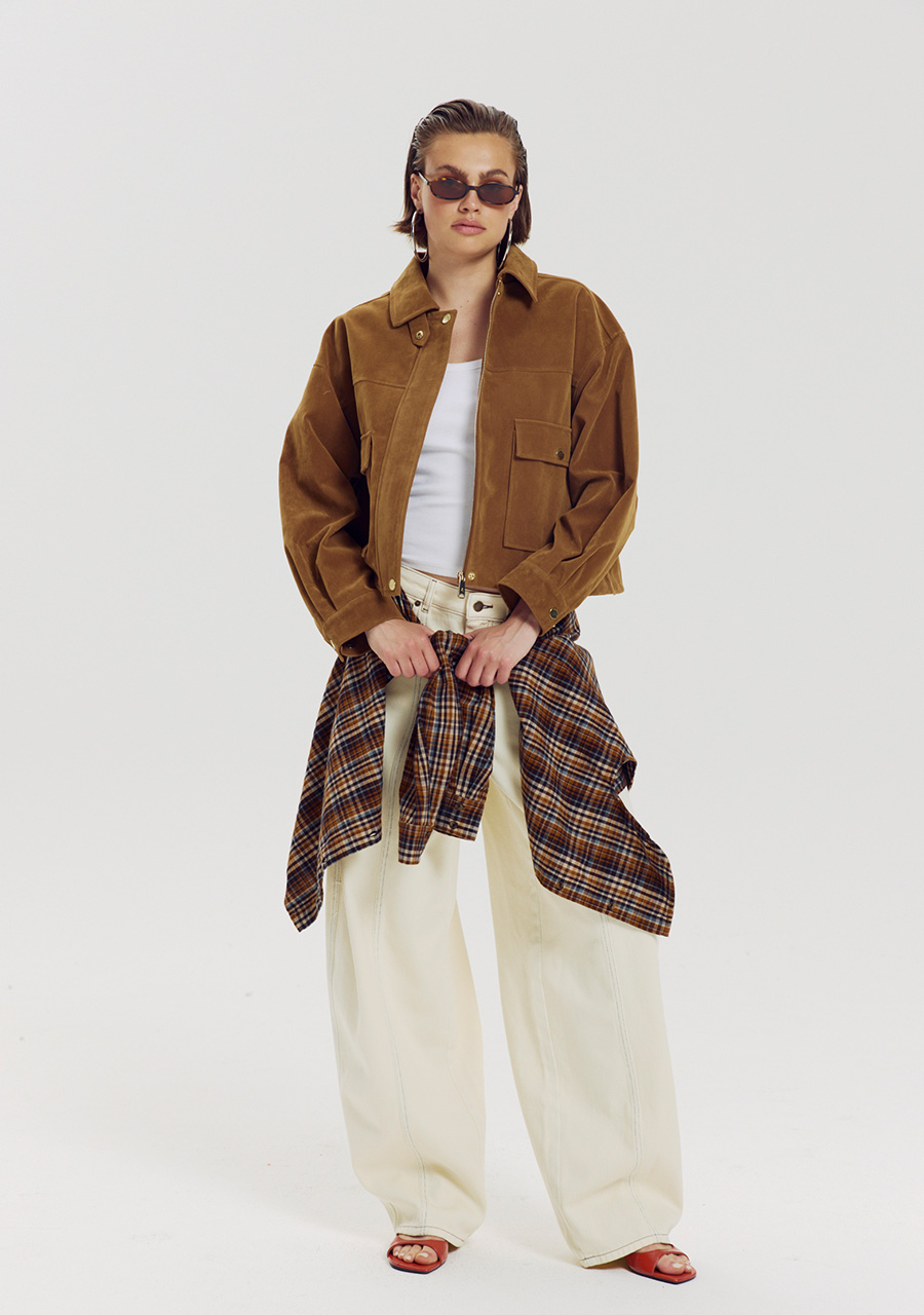 Harper & Yve Jacket Inda AW6N205 Midden bruin