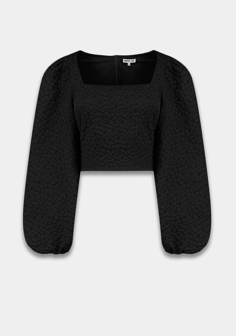 Harper & Yve Top Sisi DW25P619 Zwart