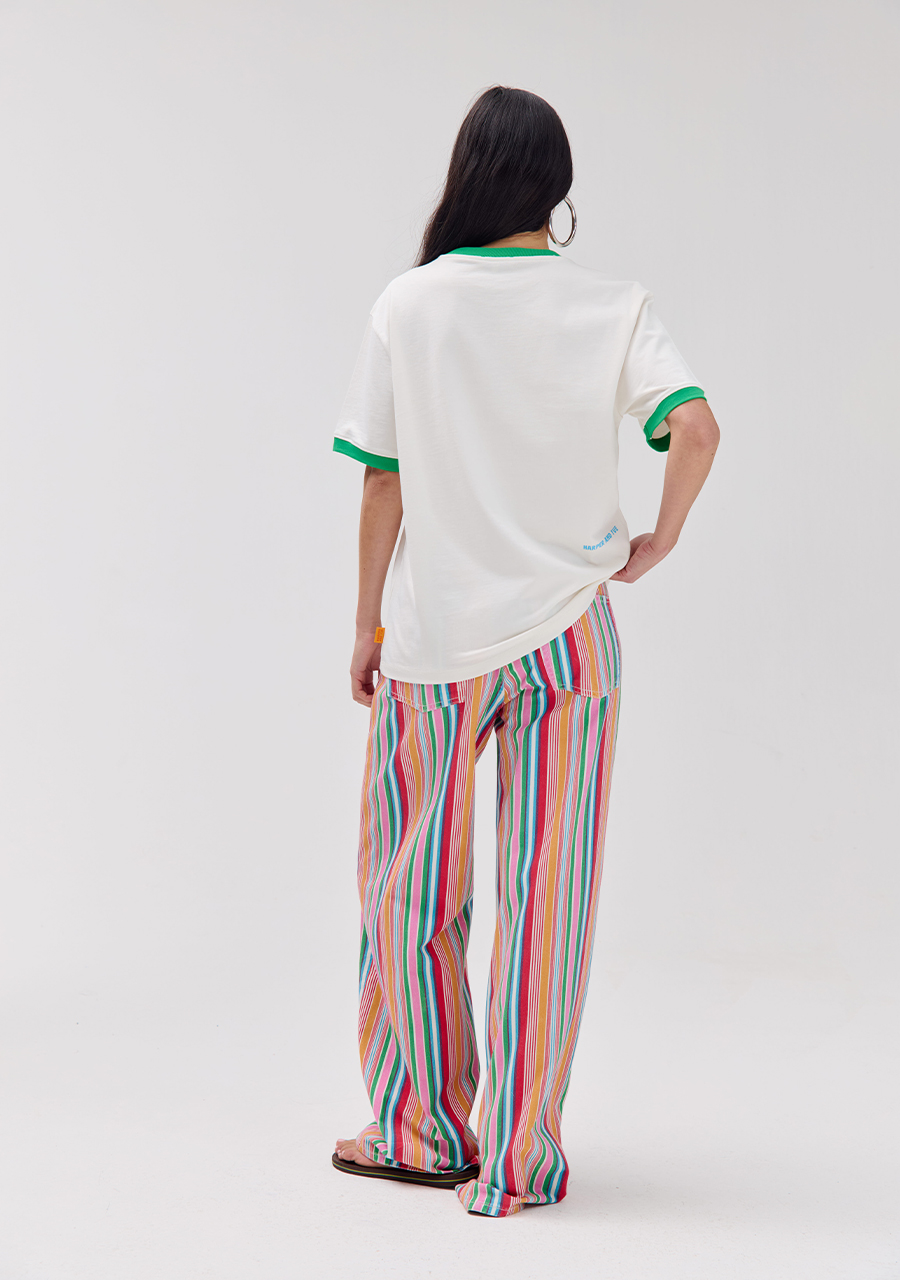 Harper & Yve T-shirt Latido HS6Y301 Wolwit-ecru