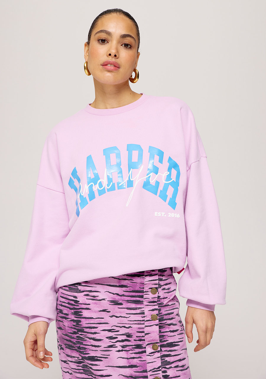 Harper & Yve Sweater Lakaan SS25Y504 Lila
