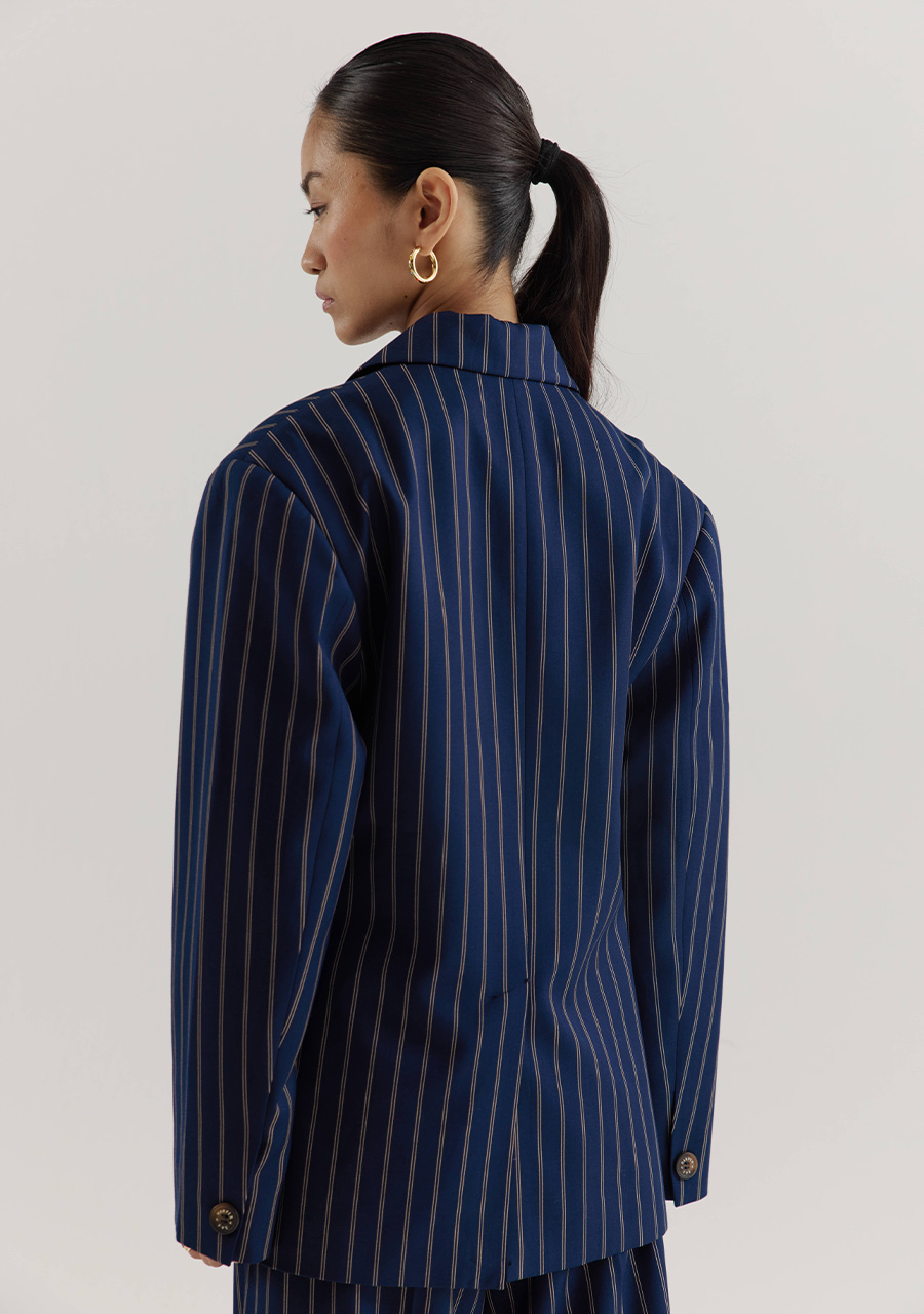 Harper & Yve Blazer Anne DW25N214 Donker blauw