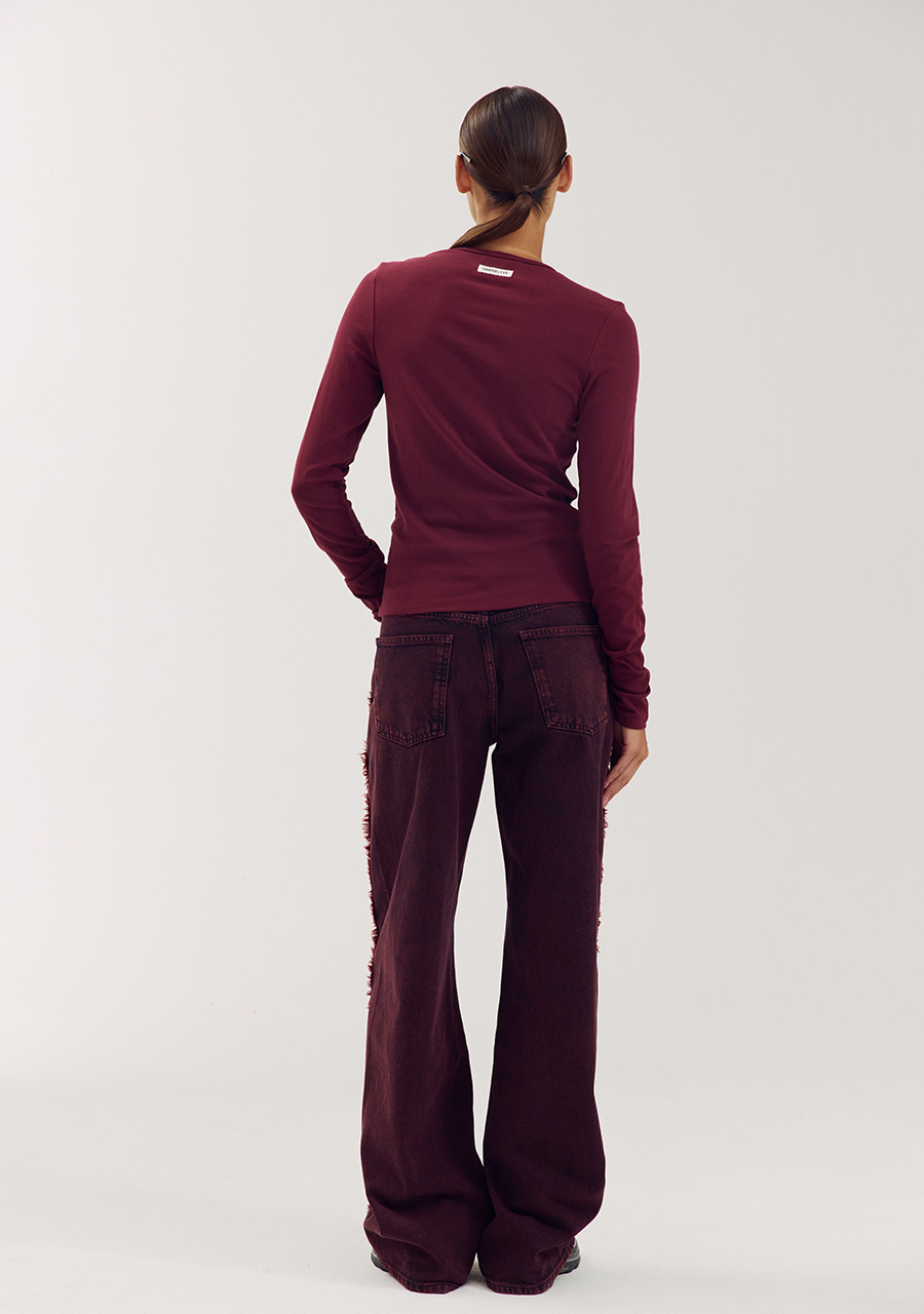 Harper & Yve Top Jason AW6P620 Bordeaux