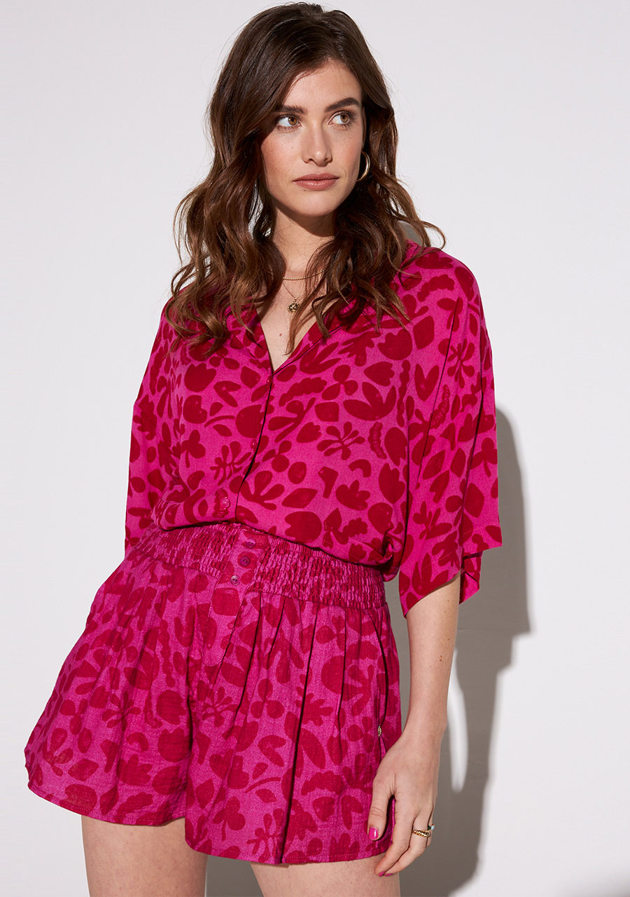 Harper & Yve Korte broek Mae SS23M100 Rose Harper & Yve Korte broek Mae SS23M100 Rose