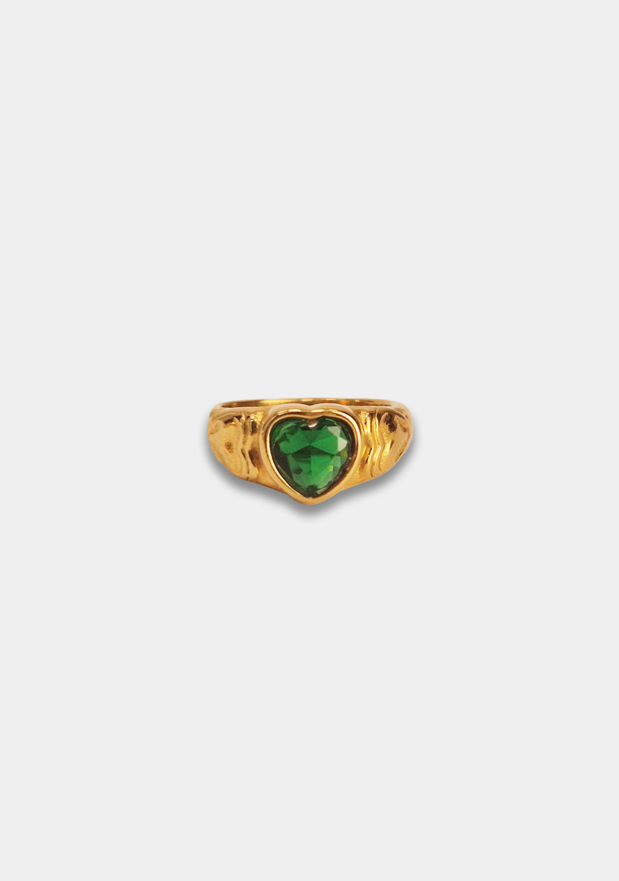 Harper & Yve Sia ring HS25BACC12 Groen