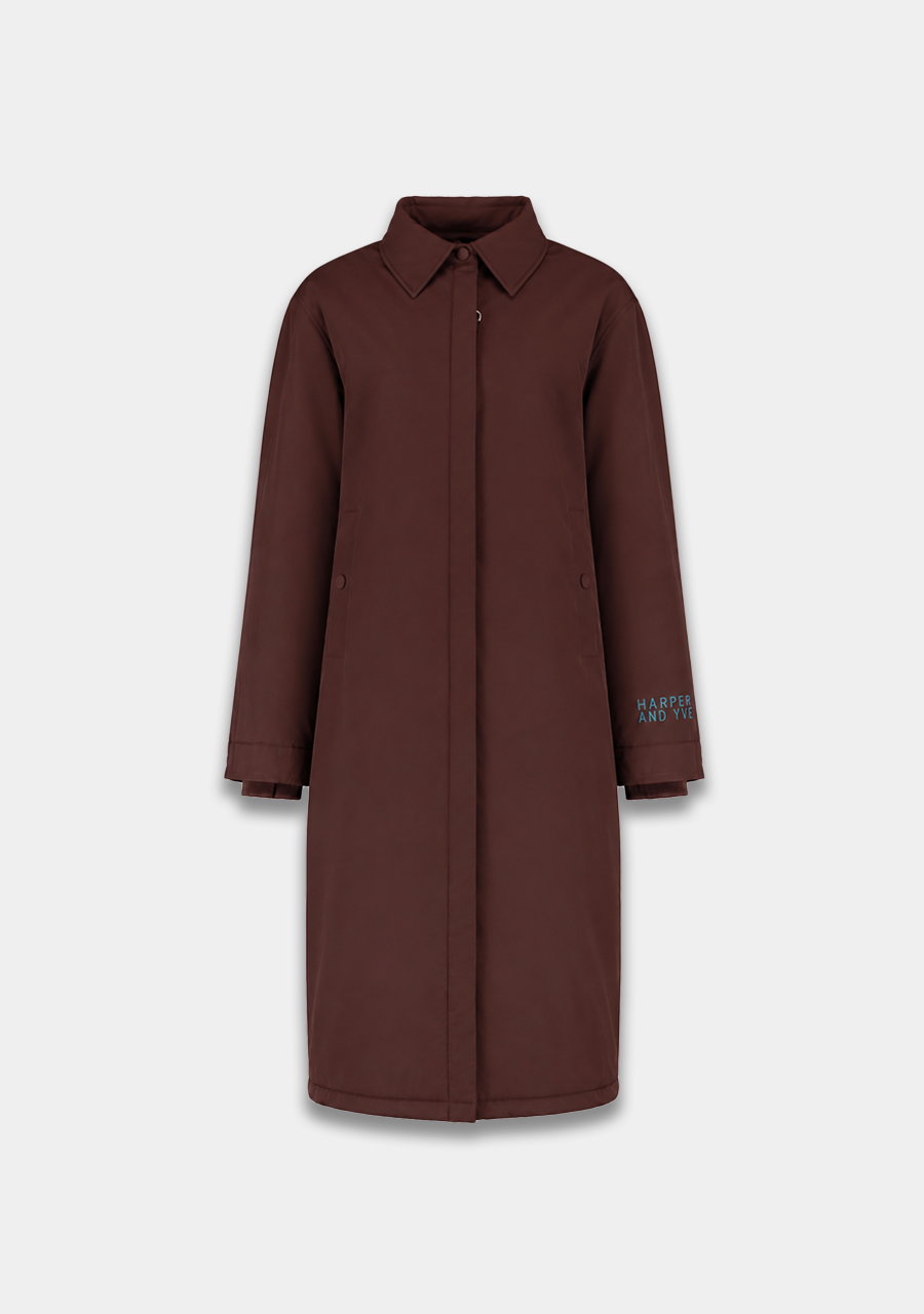 Harper & Yve Winterjas Bexley AW6N224 Donker bruin