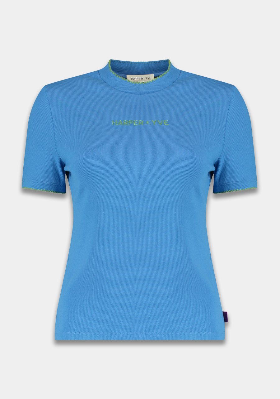 Harper & Yve Top Cammy AW25P400 Blauw