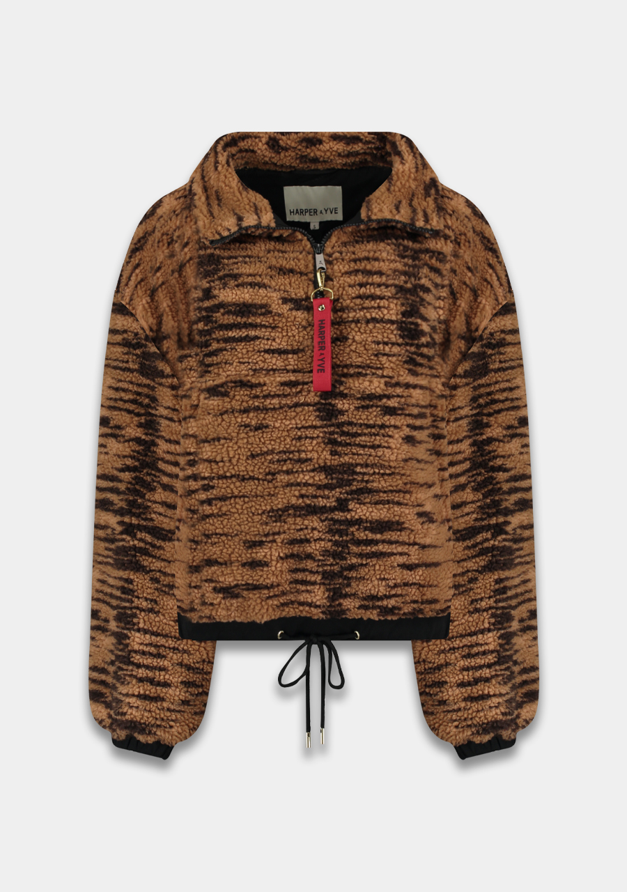 Harper & Yve Sweater Dagmar DW25N510 Bruin