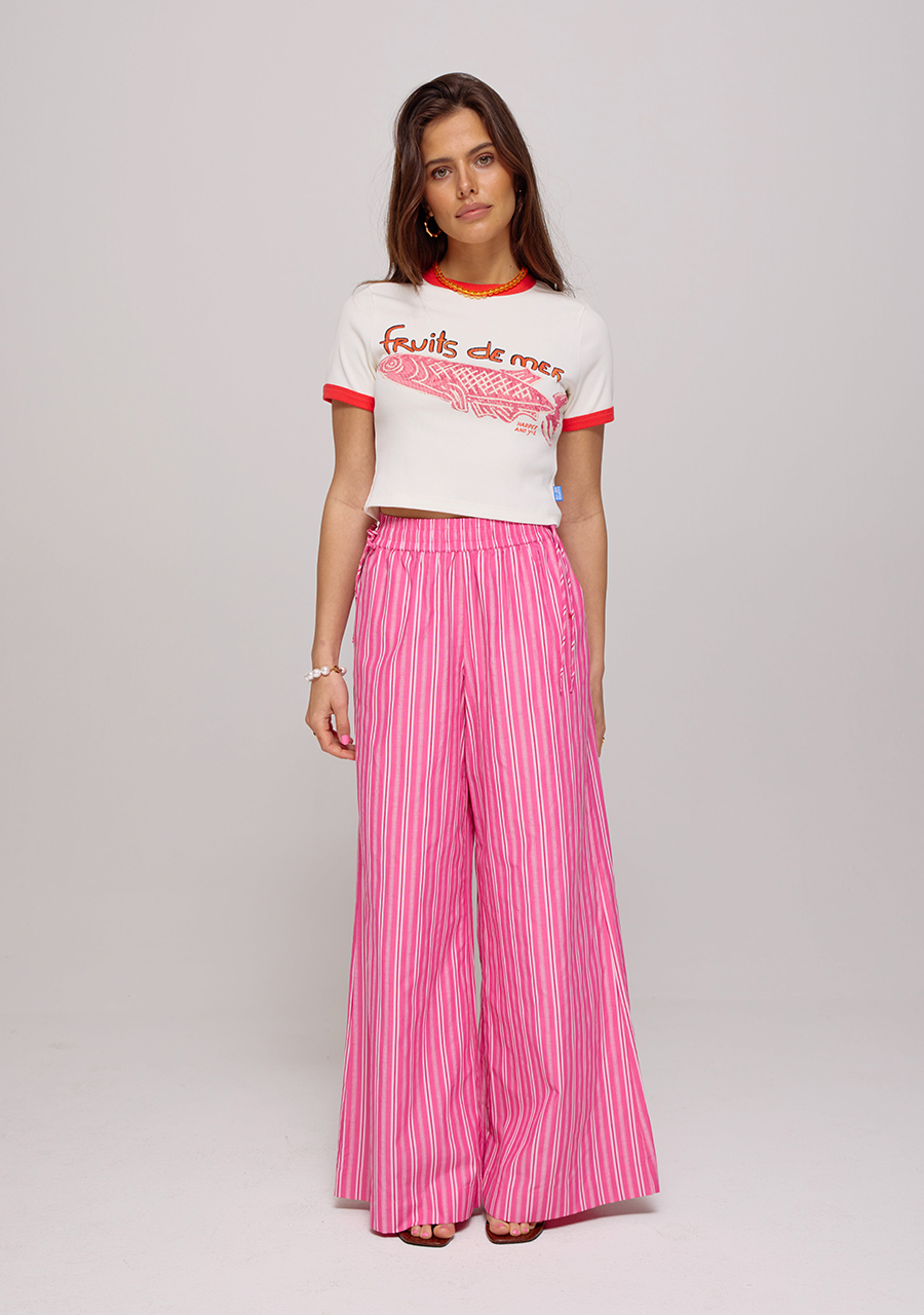 Harper & Yve Top Fruitsdemer HS25Y309 Ecru