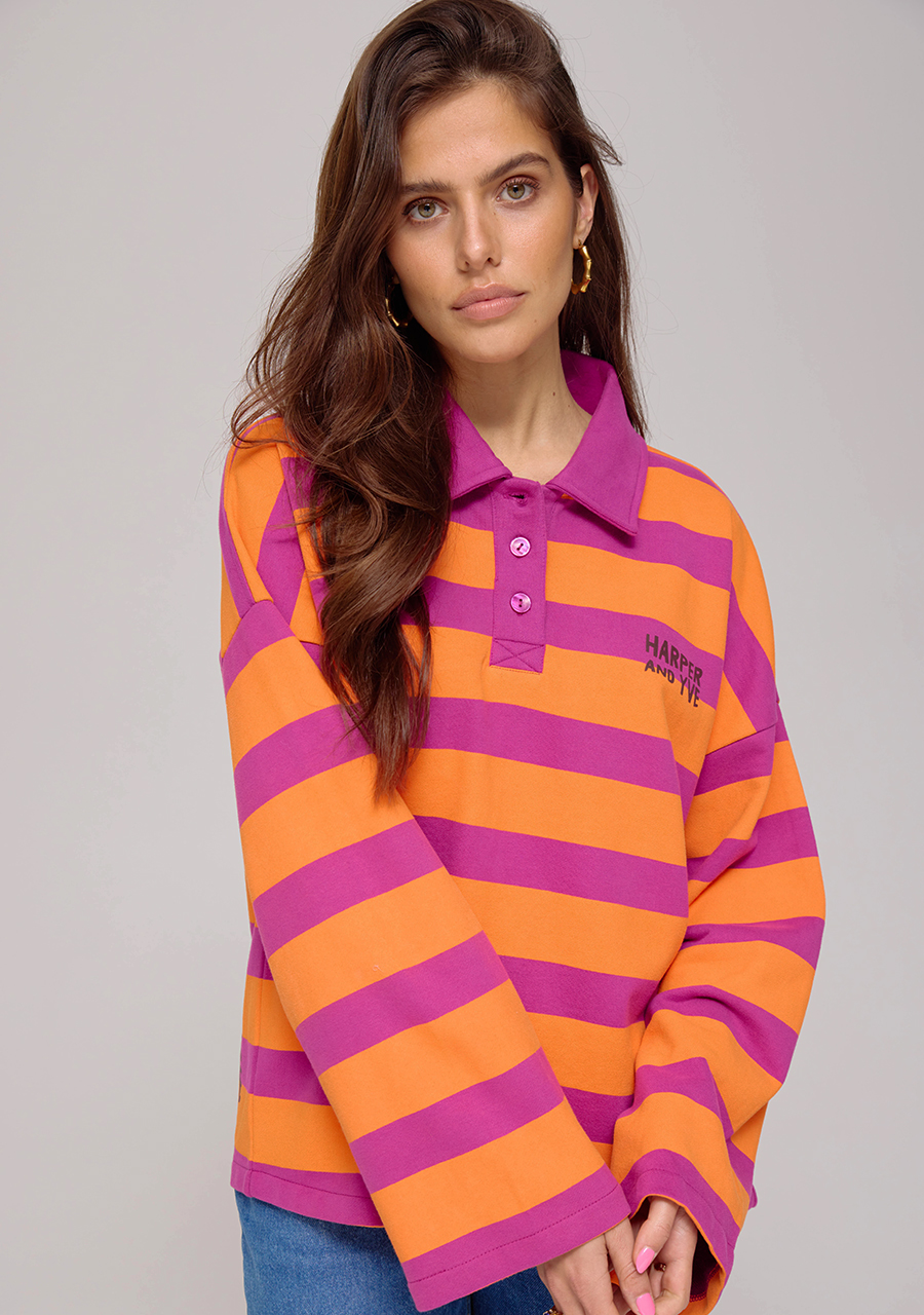 Harper & Yve Sweater Pollie AW25Y502 Oranje