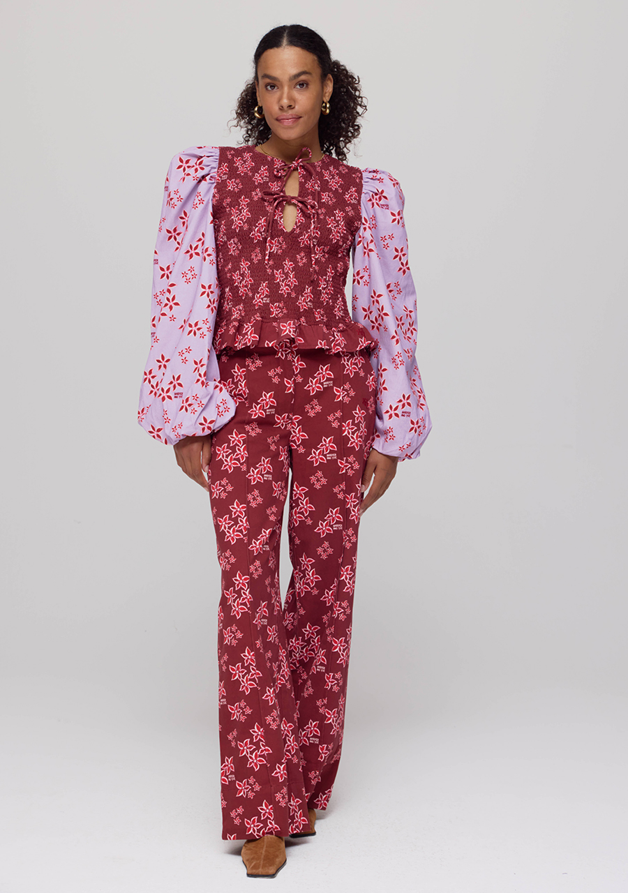 Harper & Yve Broek Holly AW25C101 Bordeaux