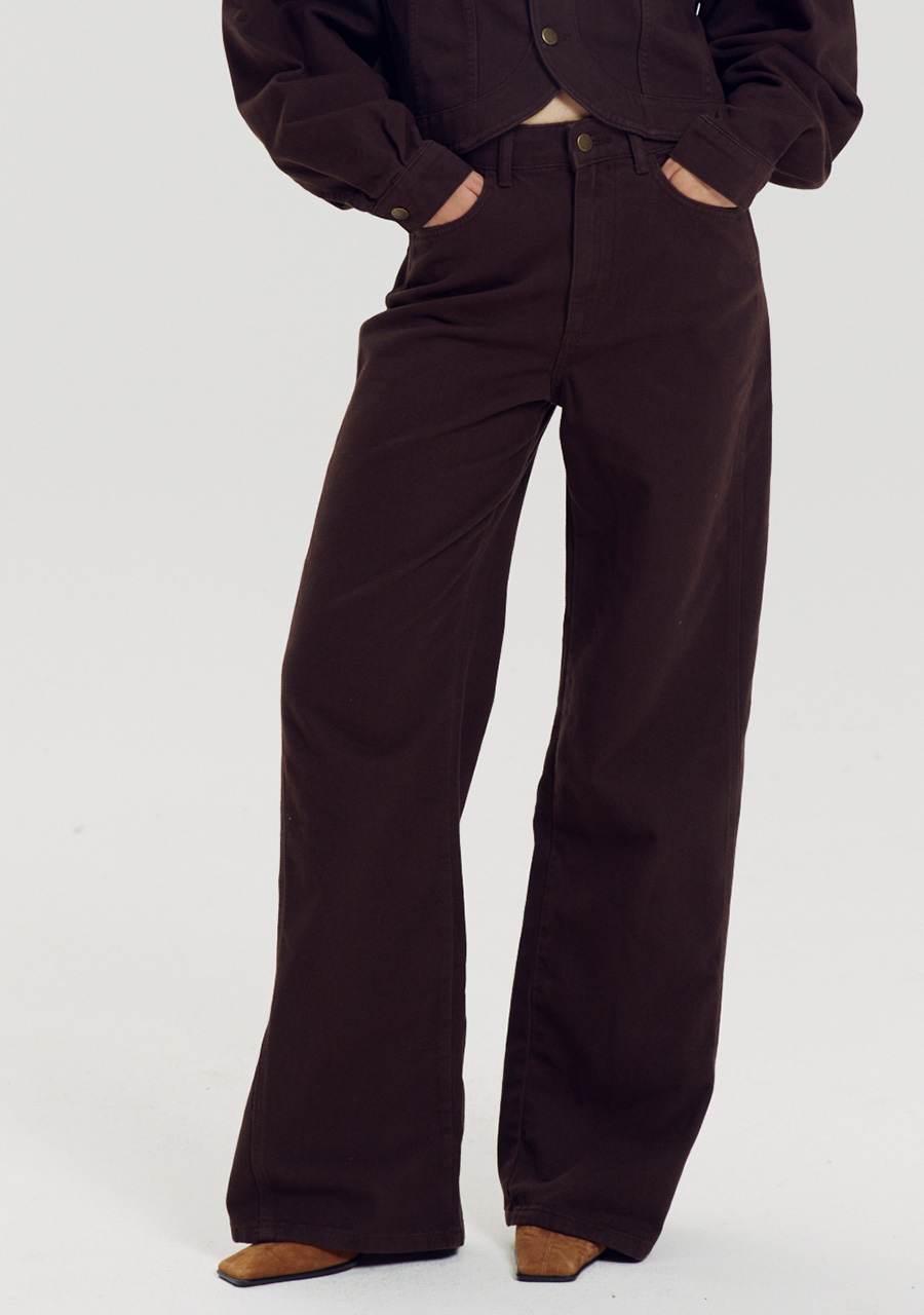 Harper & Yve Jeans Mayra AW6D101 Donker bruin