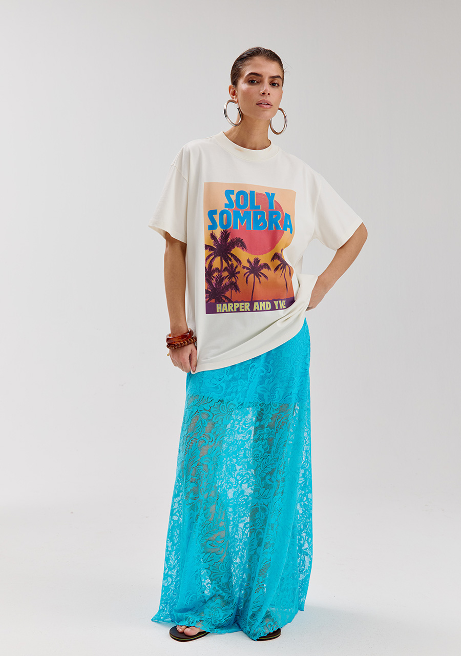 Harper & Yve T-shirt Solysombra HS6Y305 Ecru