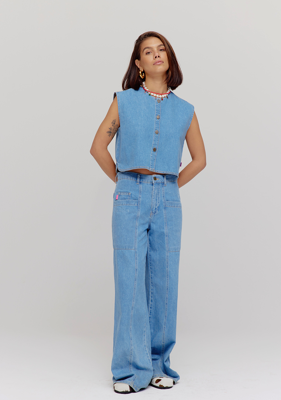 Harper & Yve Jeans Madelynn HS25R102 Jeans blauw