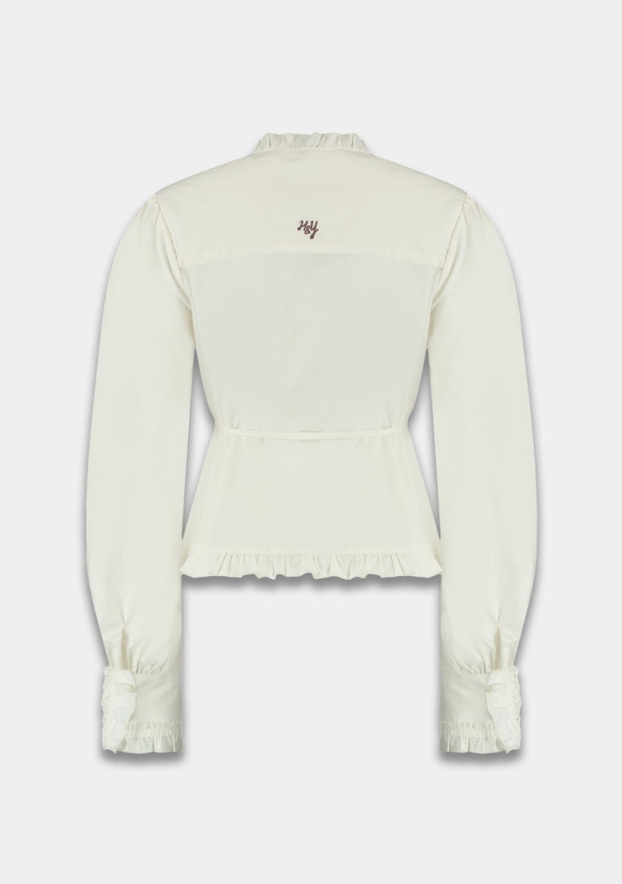 Harper & Yve Blouse Coby AW25P607 Ecru