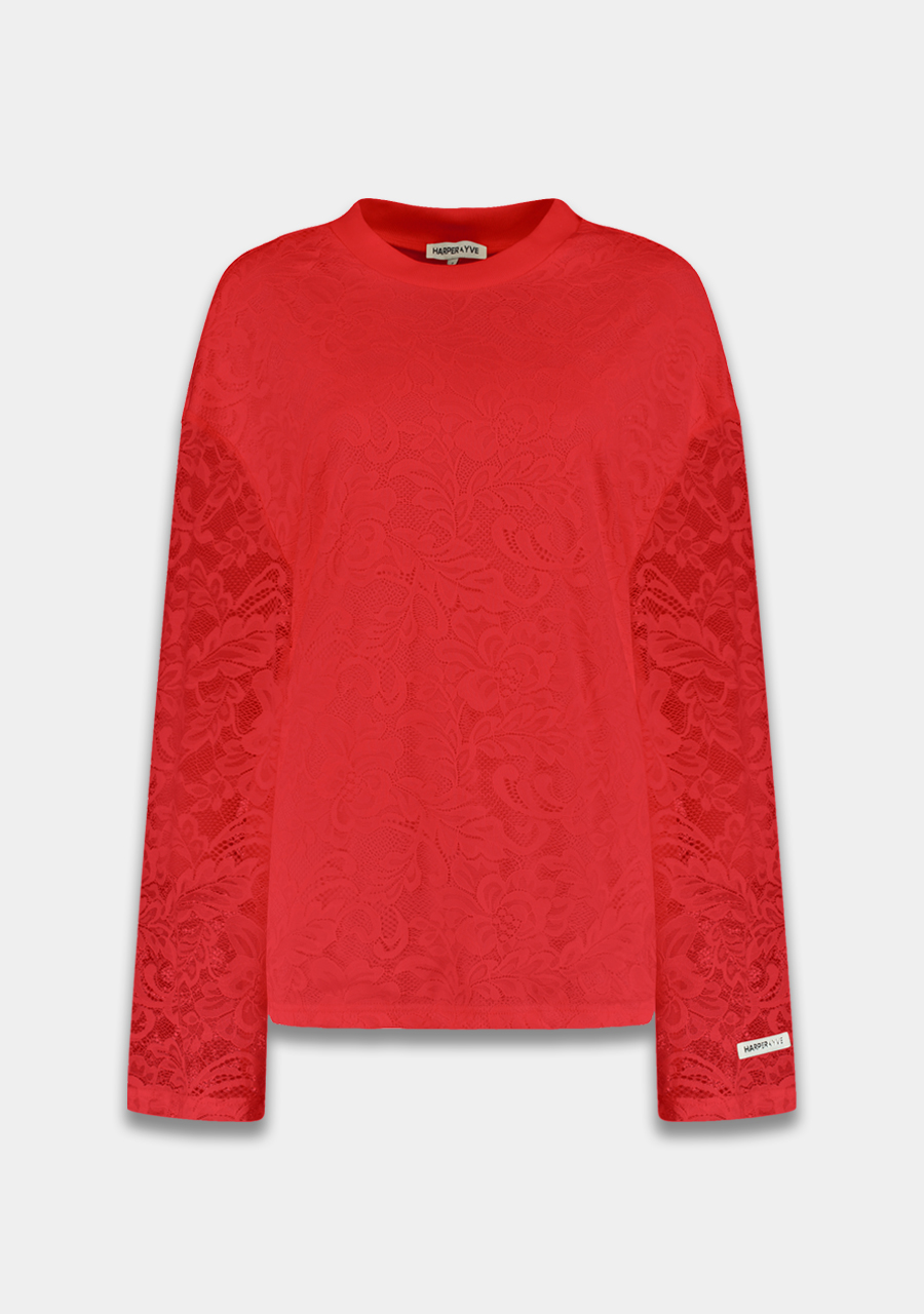 Harper & Yve Shirt Elana SS6P608 Rood