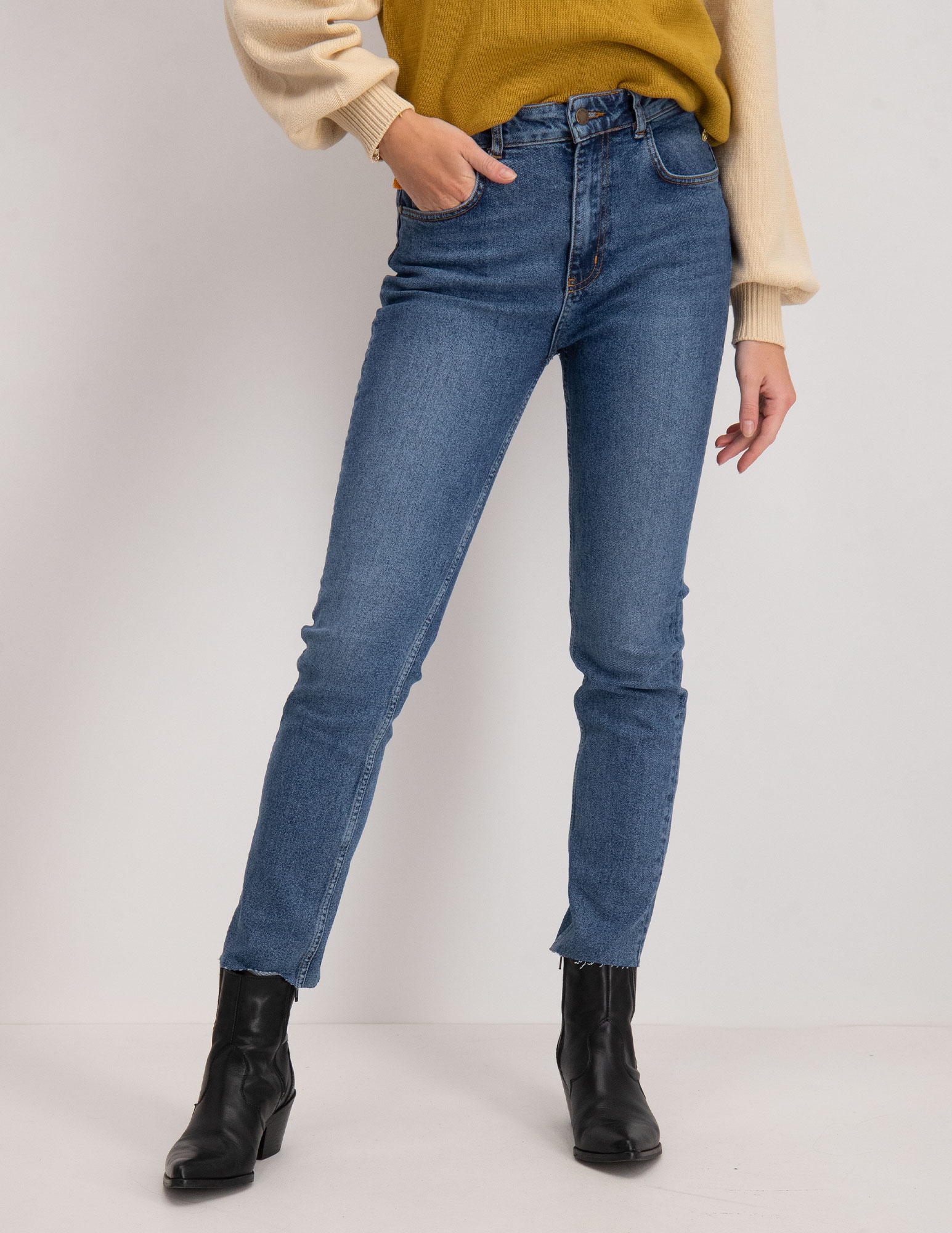 Harper & Yve Jeans Harper FW21H100 Jeans blauw Harper & Yve Jeans Harper FW21H100 Jeans blauw