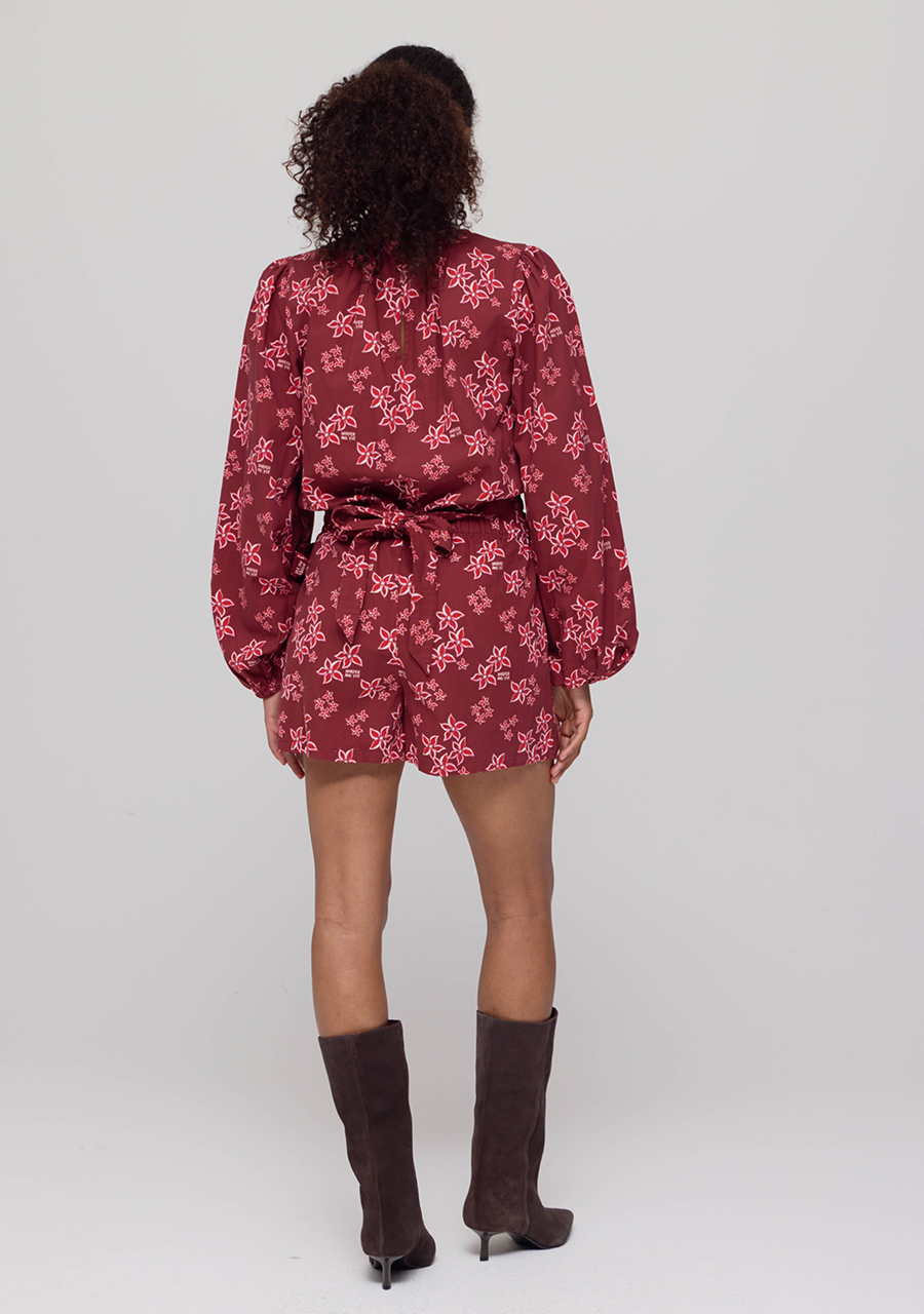 Harper & Yve Skort Emila AW25C102 Bordeaux