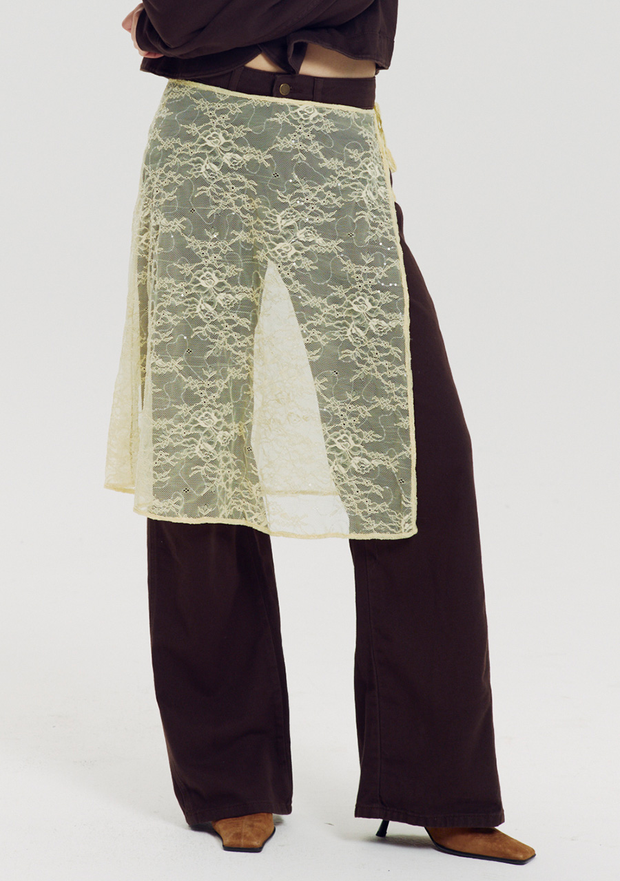 Harper & Yve Rok Eleanor AW6P002 Licht geel
