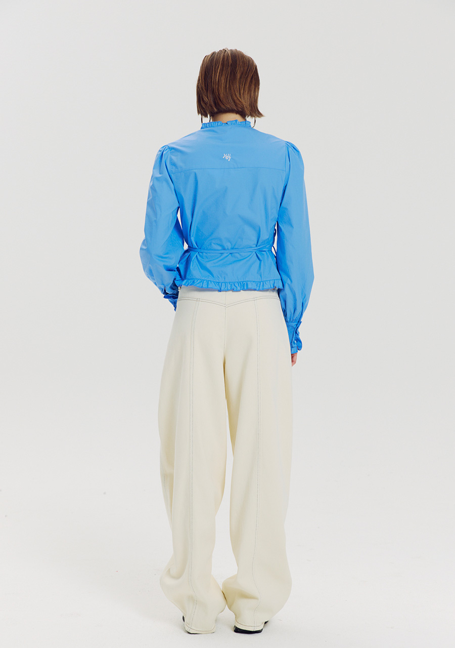 Harper & Yve Blouse Coby AW6P603 Licht blauw