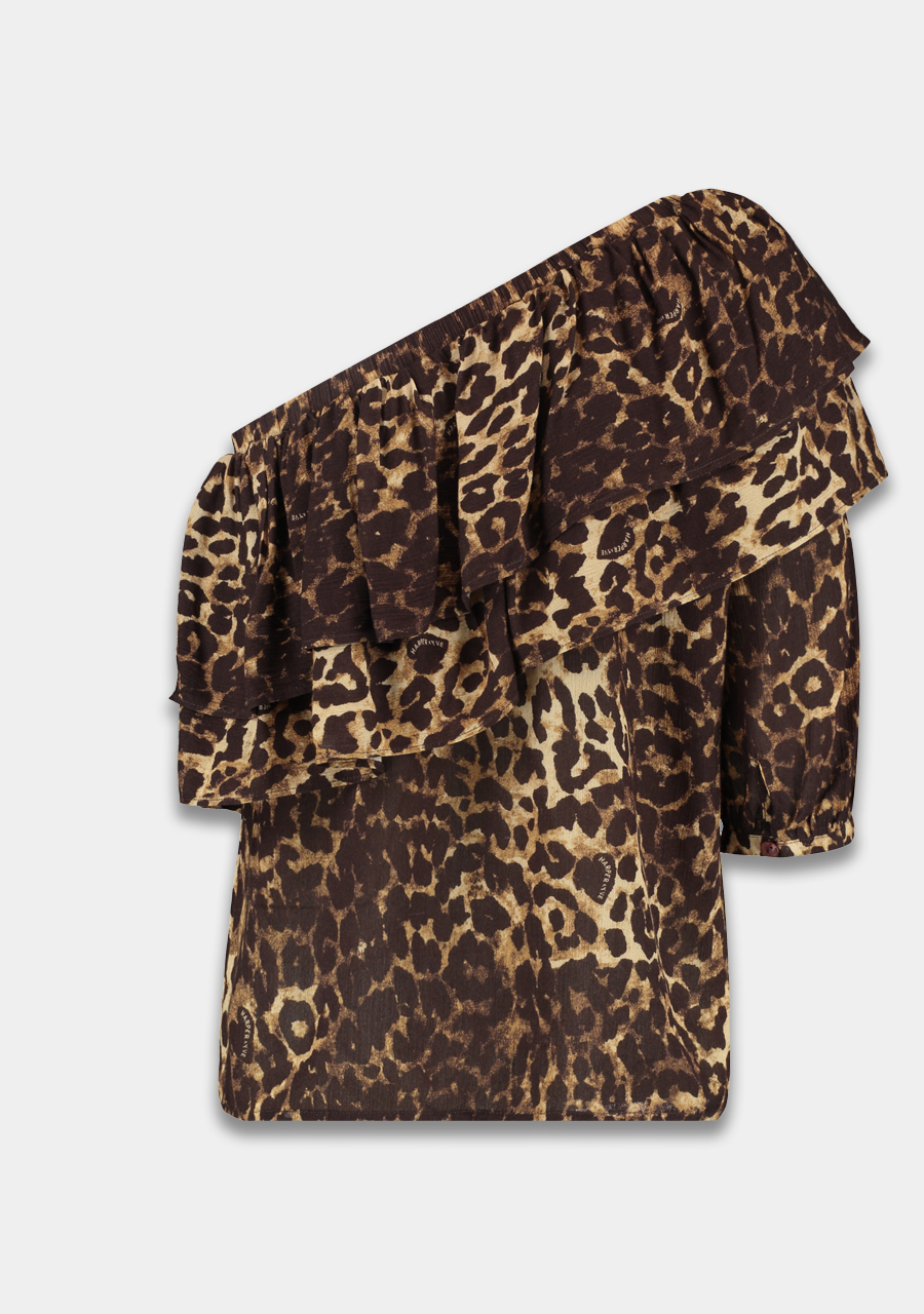 Harper & Yve Top Rosie HS25J400 Bruin