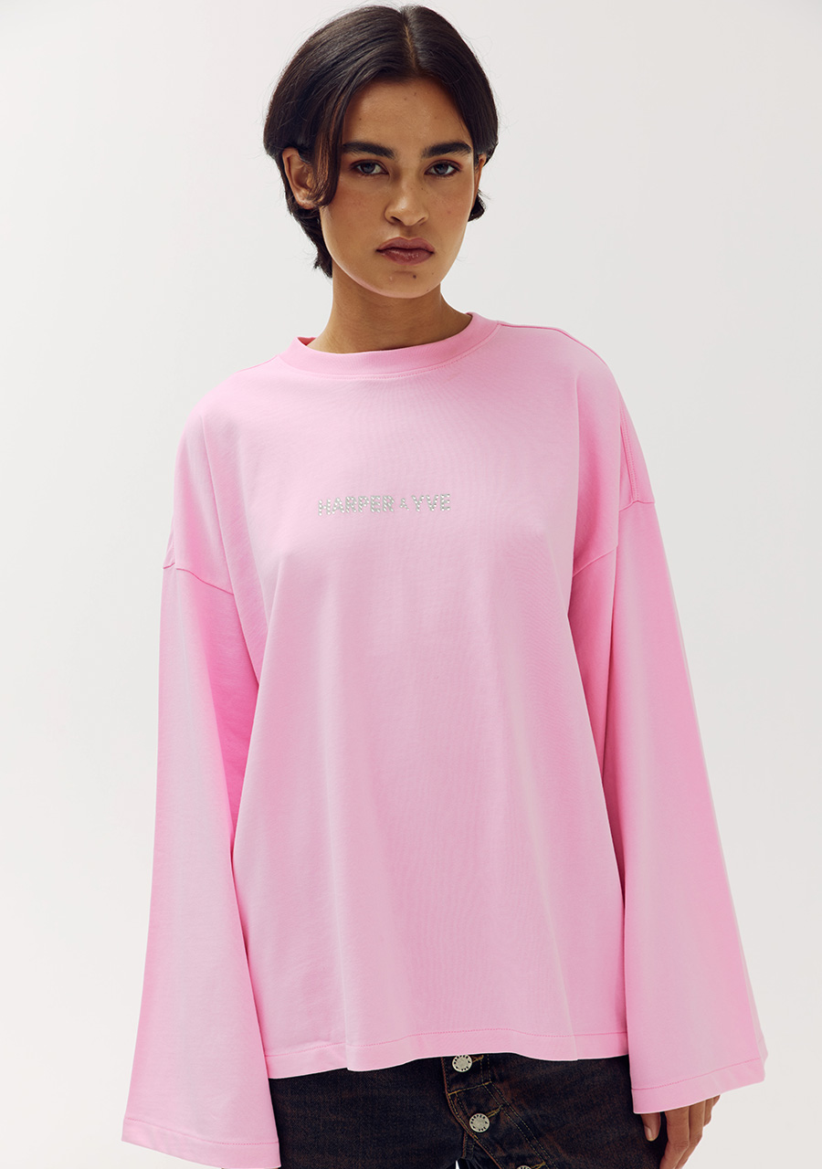 Harper & Yve T-shirt Tommy DW6Y513 Licht rose