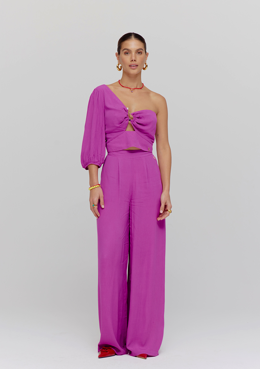 Harper & Yve Top Bo HS25J406 Paars