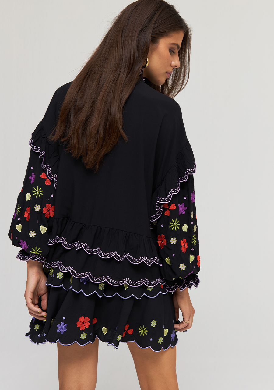 Harper & Yve Blouse Joan AW24P605 Zwart