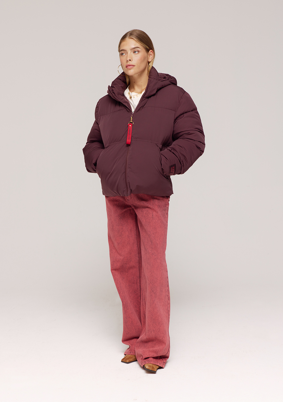 Harper & Yve Winterjas Karly AW25N211 Donker bruin