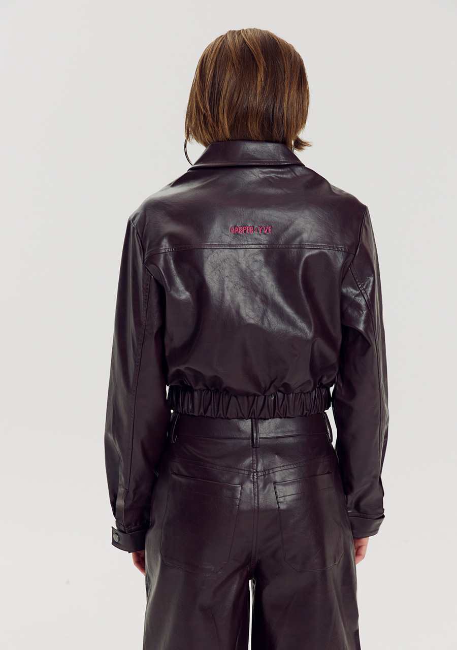 Harper & Yve Jacket Lira AW6N204 Donker Paars