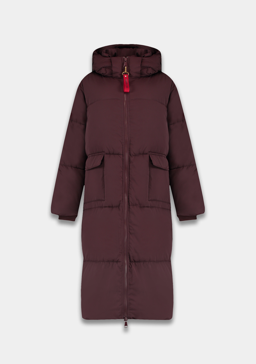 Harper & Yve Winterjas Yitty AW25N224 Donker bruin