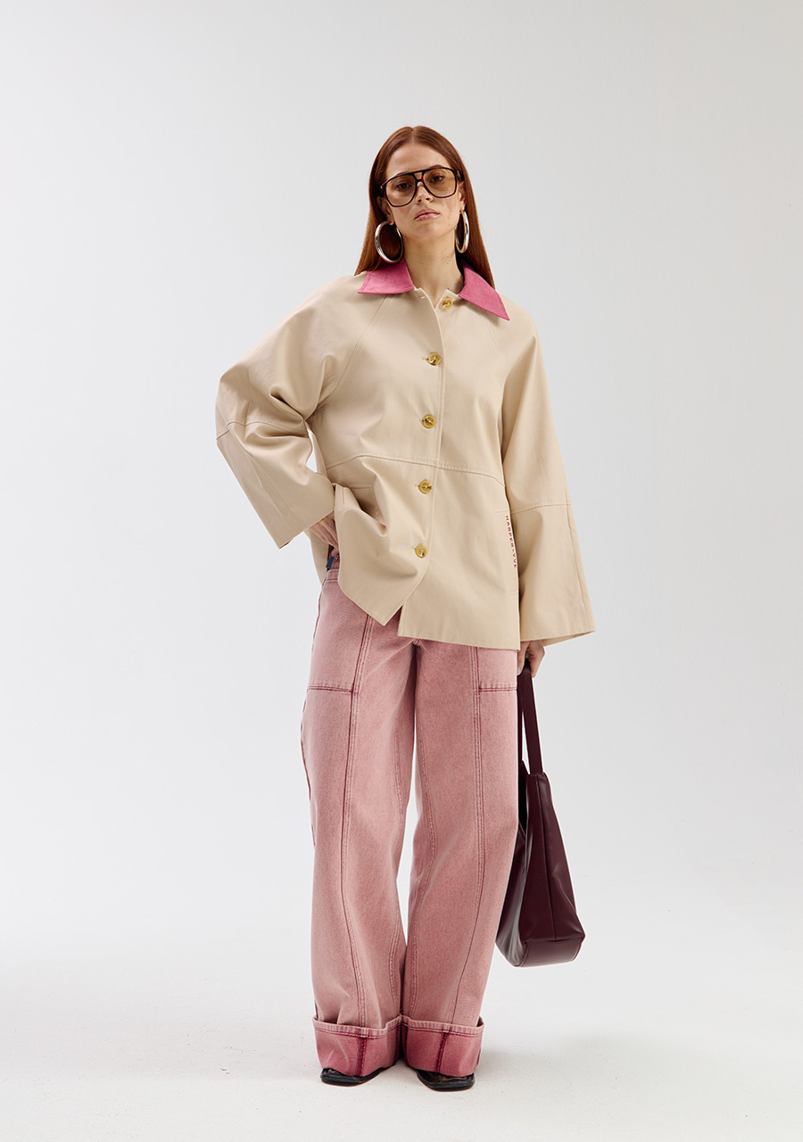 Harper & Yve Jacket Mees SS6N202 Zand