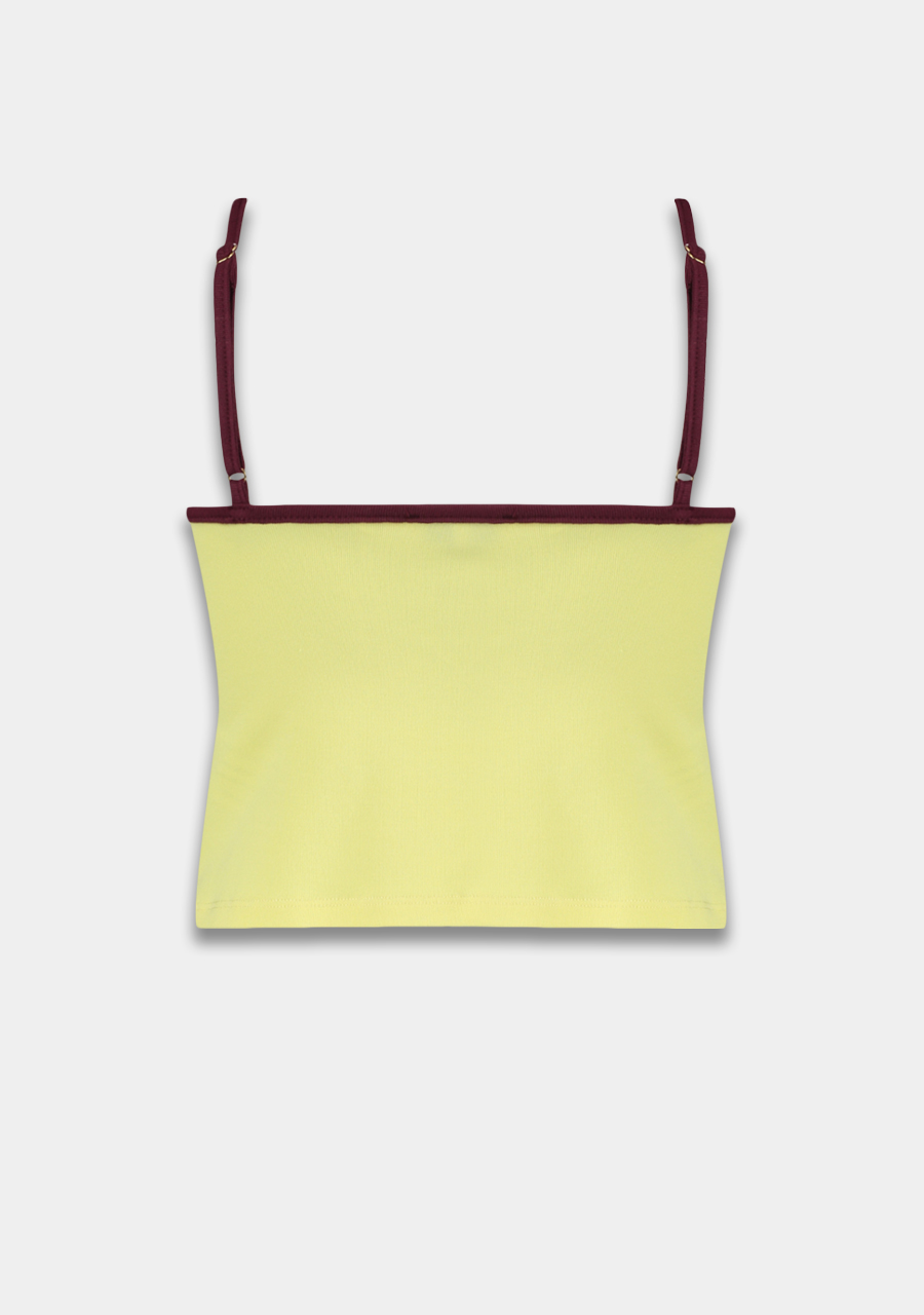 Harper & Yve Top Cally HS6P408 Geel
