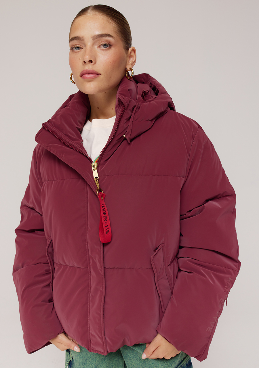 Harper & Yve Winterjas Abbie AW25N201 Bordeaux