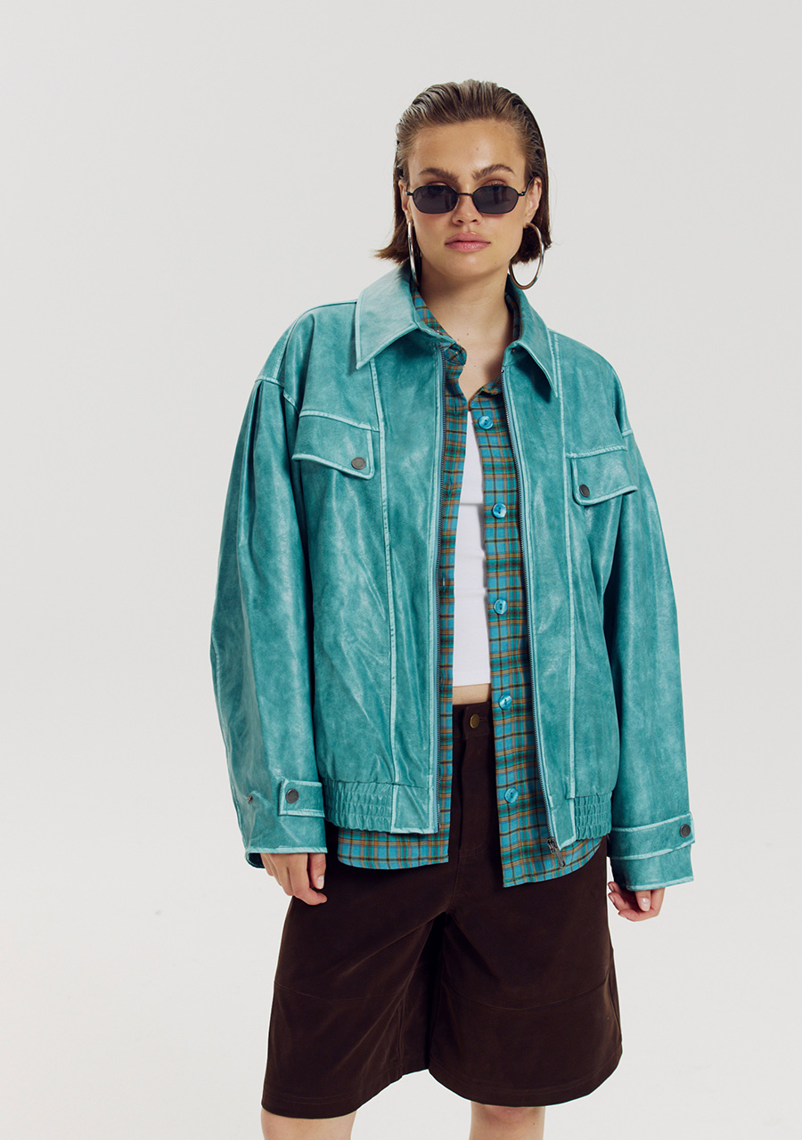 Harper & Yve Jacket Bratt AW6P201 Turquoise