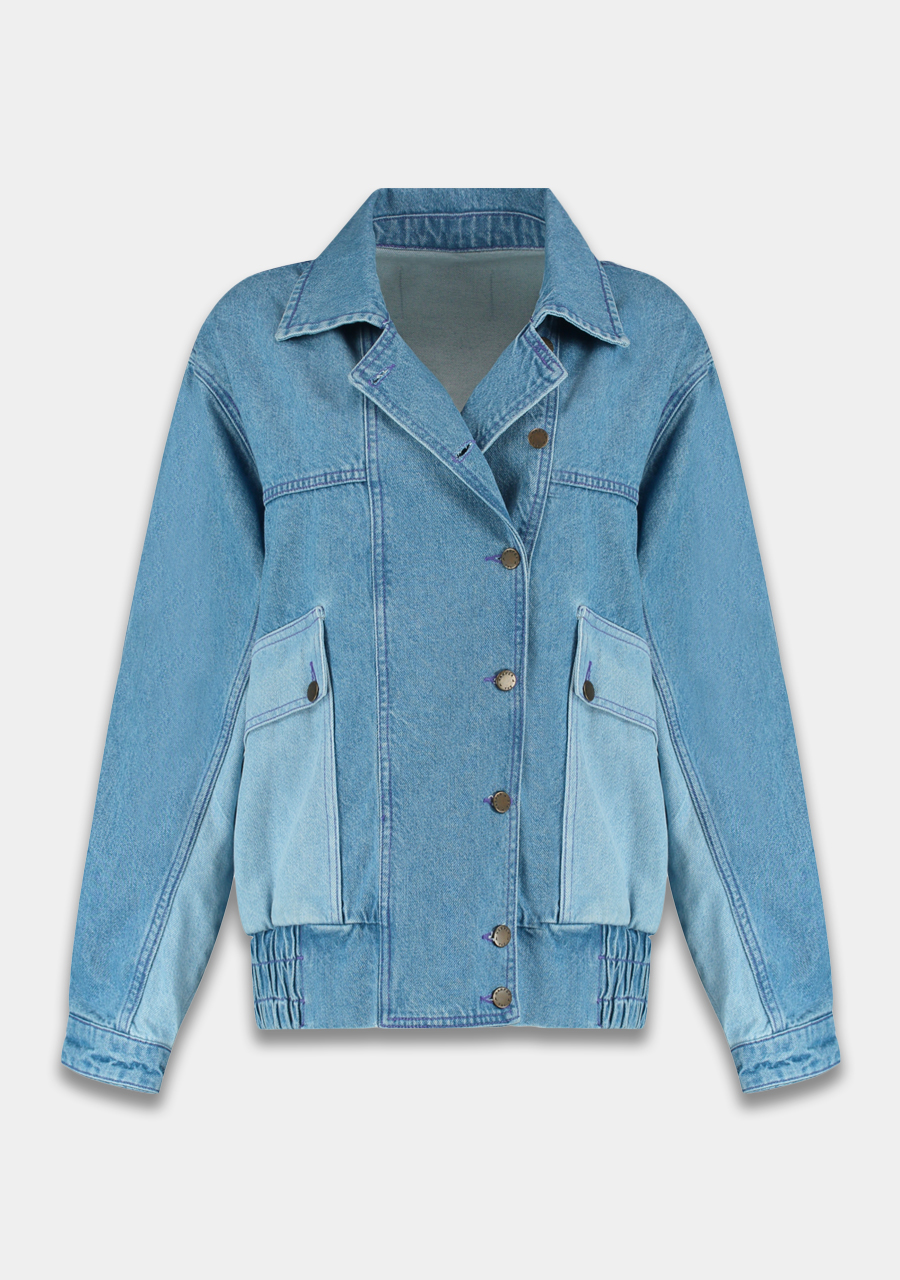 Harper & Yve Jacket Warner AW25D200 Blauw