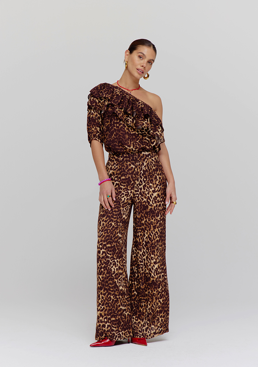 Harper & Yve Top Rosie HS25J400 Bruin