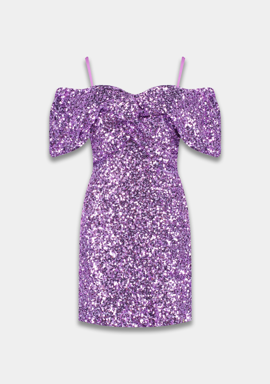 Harper & Yve Jurk Eloise DW24P900 Paars Harper & Yve Jurk Eloise DW24P900 Paars