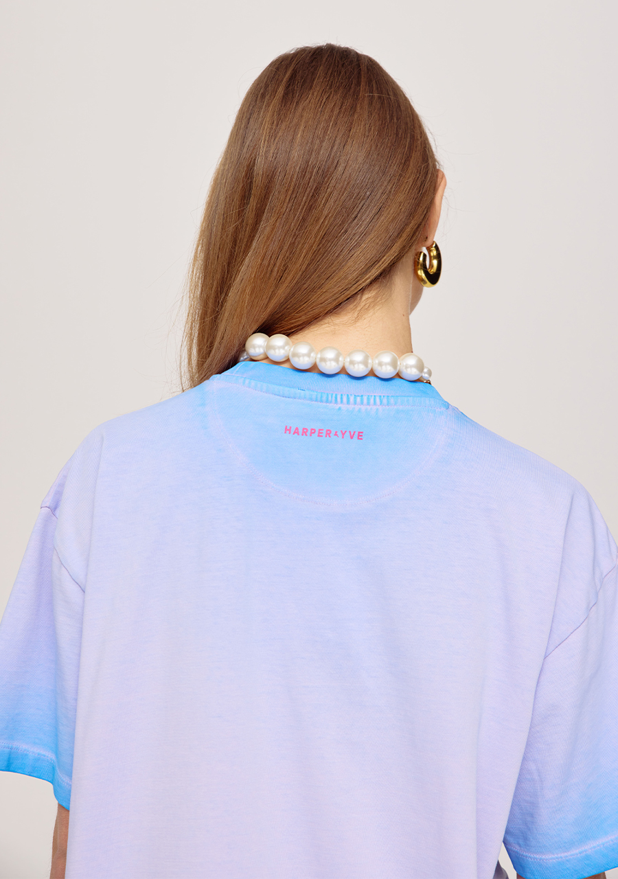 Harper & Yve T-shirt Hotstuff SS25Y304 Paars