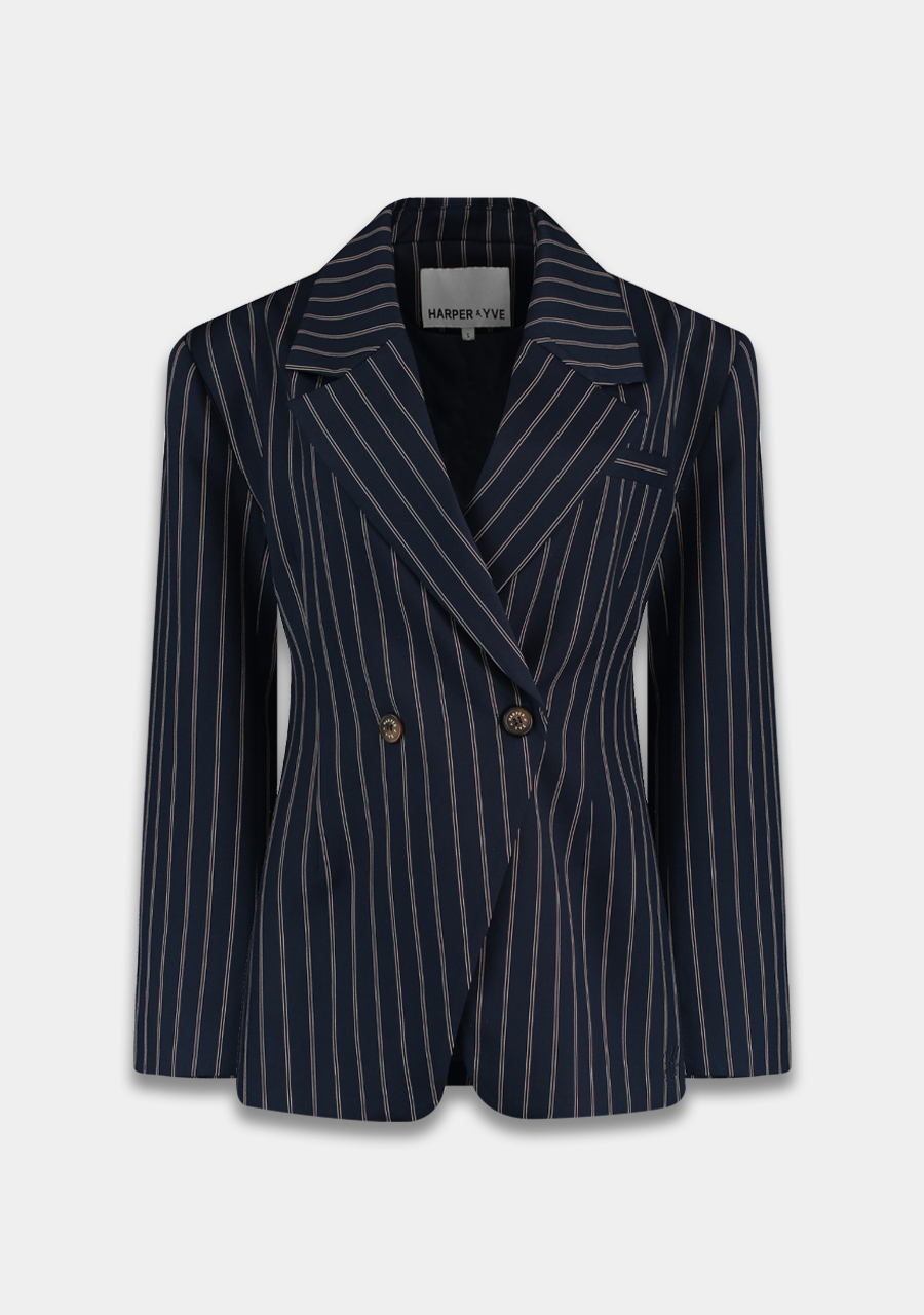 Harper & Yve Blazer Anne DW25N214 Donker blauw