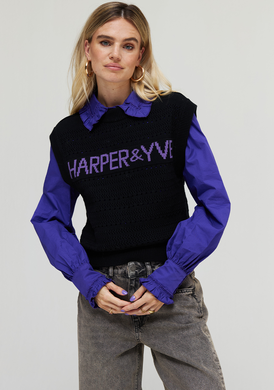 Harper & Yve Spencer Jamie AW24W803 Zwart
