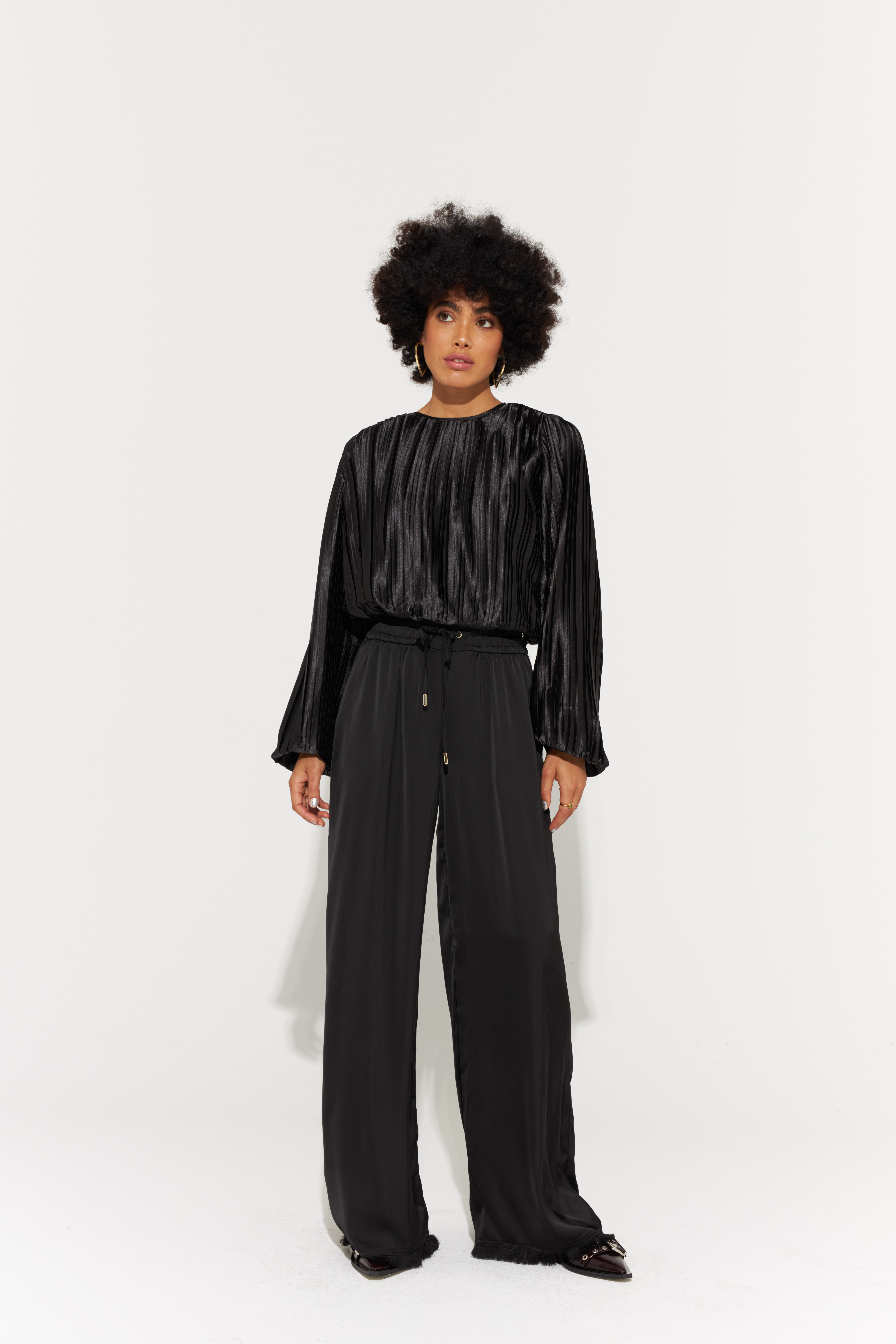 Harper & Yve Blouse Danni FW23P614 Zwart