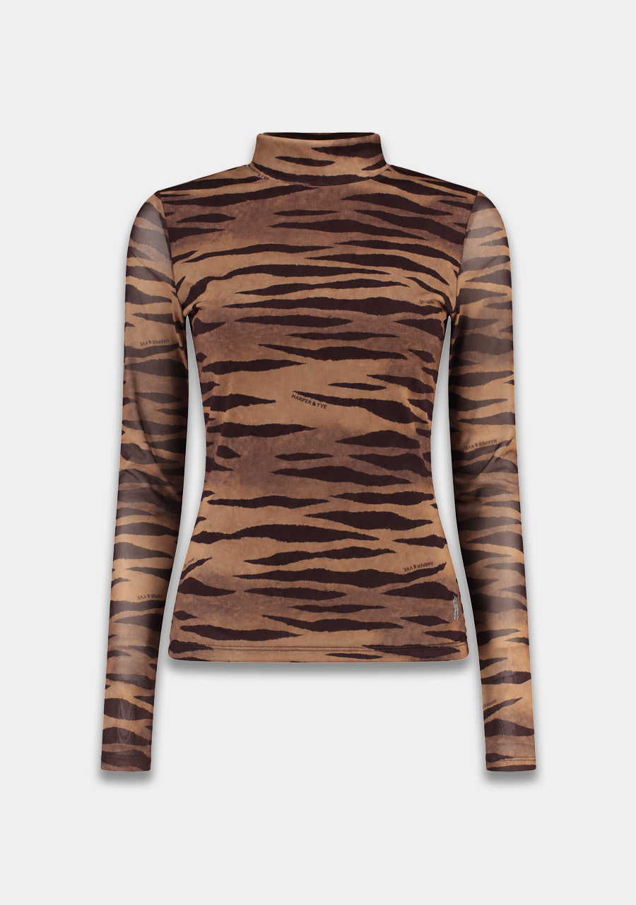 Harper & Yve Top Jane AW6T505 Bruin