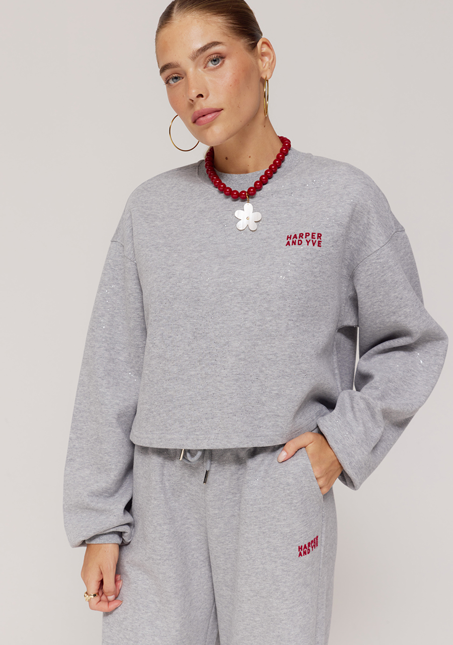 Harper & Yve Sweater Darcy AW25P500 Grijs