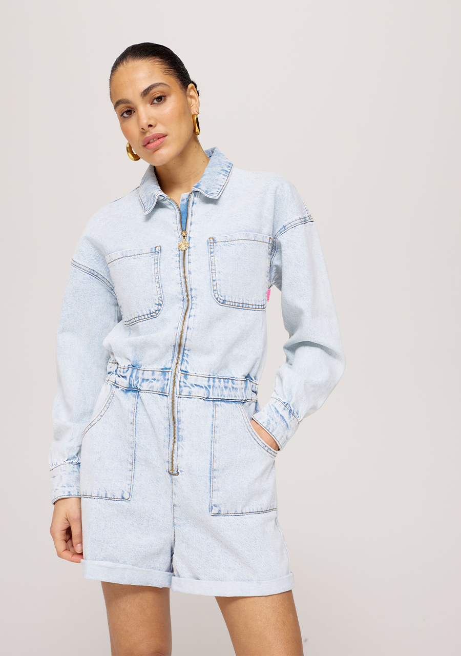 Harper & Yve Jumpsuit Tammy SS25Z700 Blauw