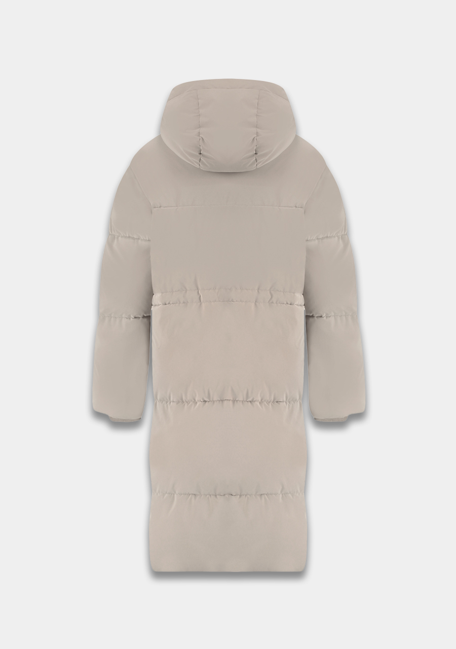 Harper & Yve Winterjas Yitty AW25N202 Licht grijs